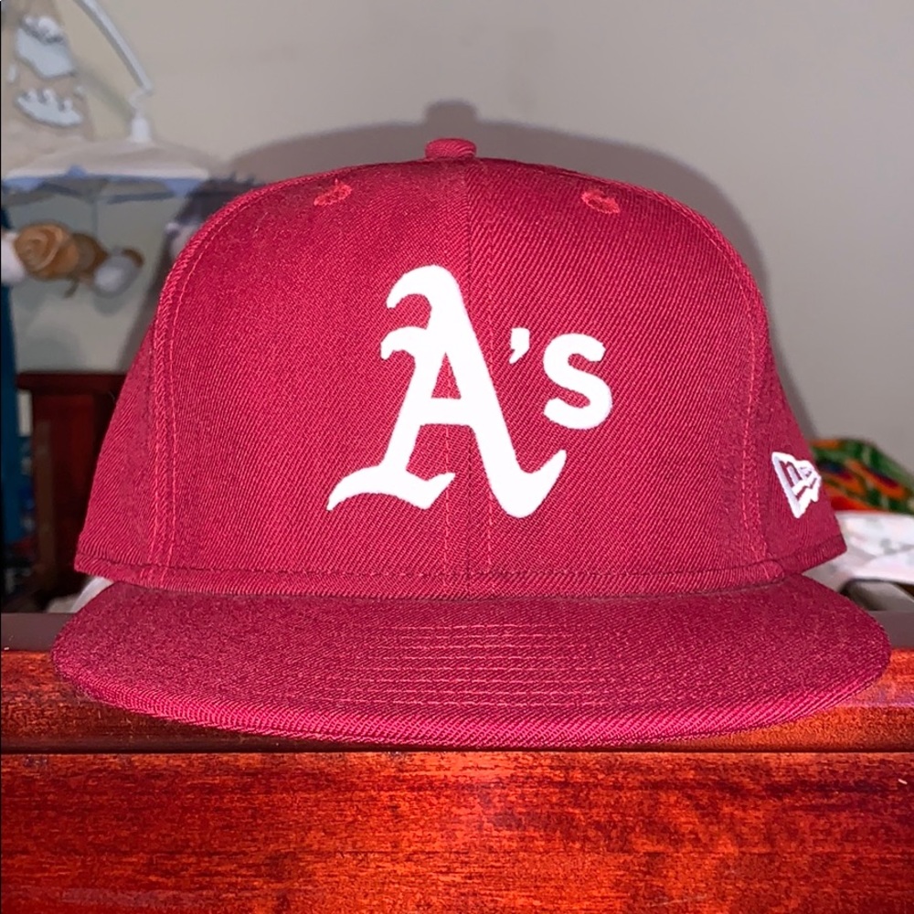 NEW ERA OAKLAND ATHLETICS A’s FITTED HAT 7 1/2 7.5